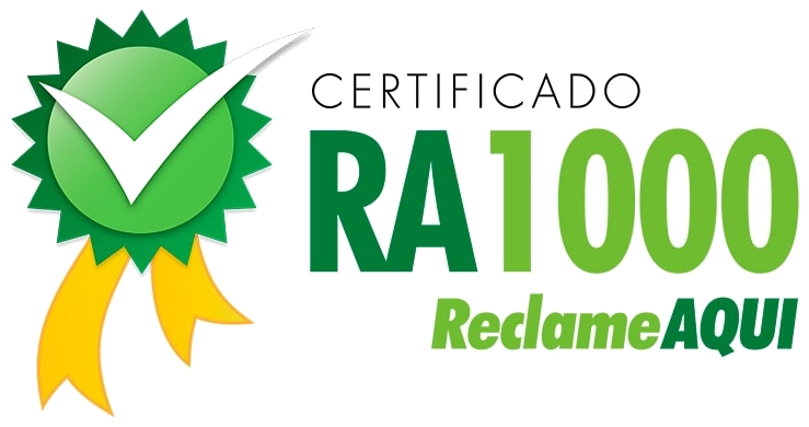 Certificado RA1000 no Reclame Aqui